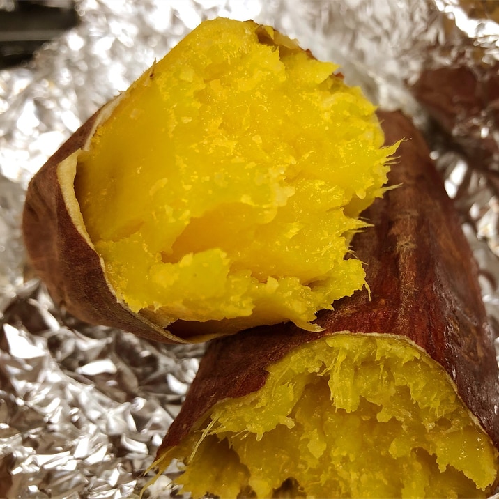 ねっとり甘 い焼き芋の焼き方 レシピ 作り方 By Naa Maru 楽天レシピ ねっとり甘 い焼き芋の焼き方 レシピ 作り方 By Naa Maru 楽天レシピ